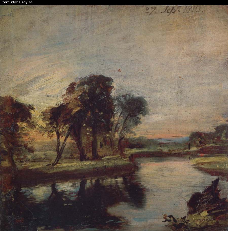 John Constable The Stour 27 September 1810